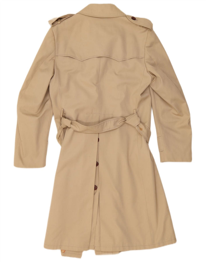 Vintage Damen Trenchcoat UK 12 Medium Beige