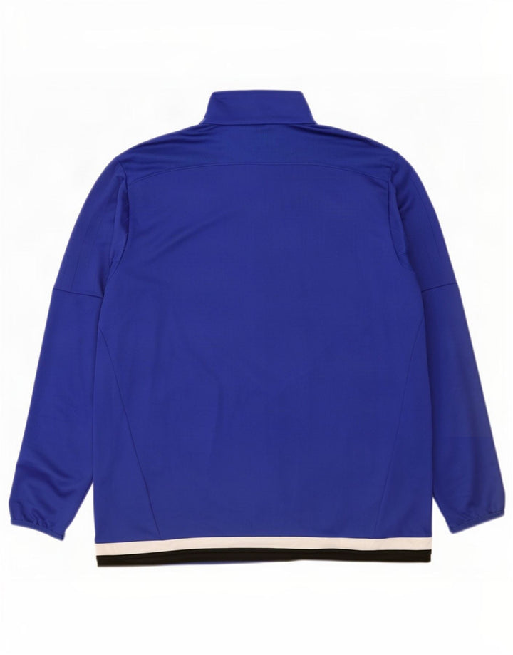 Adidas Herren Climacool Trainingsanzug Top Jacke Groß Blau Polyester