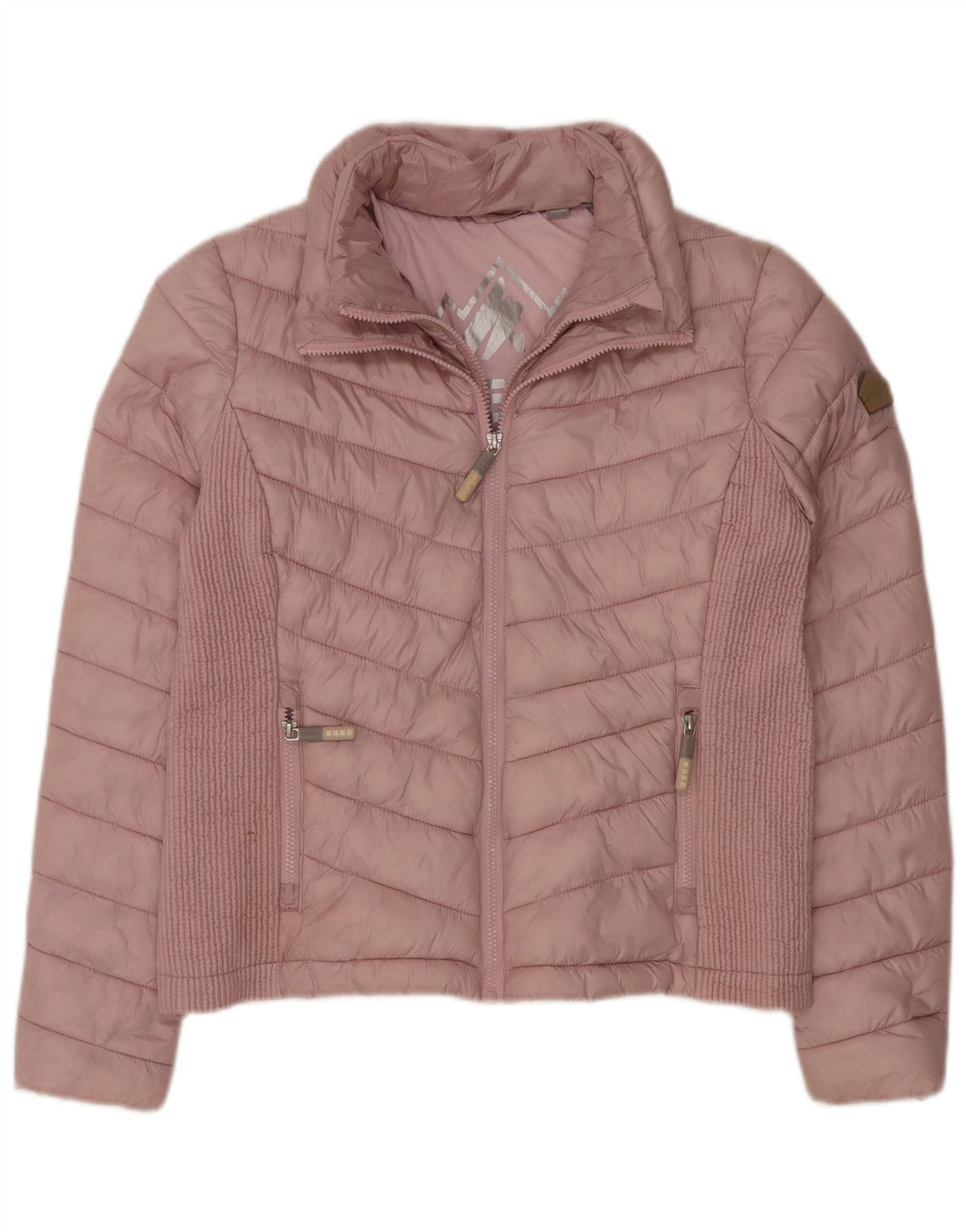 SUPERDRY Wattierte Damenjacke UK 16 Large Pink Nylon