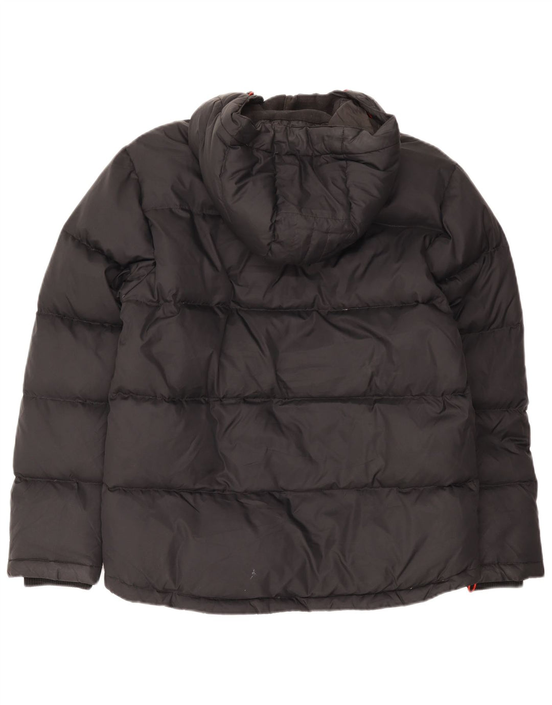 Mountain Warehouse Wattierte Herrenjacke mit Kapuze, UK 38, Mittelschwarzes Nylon
