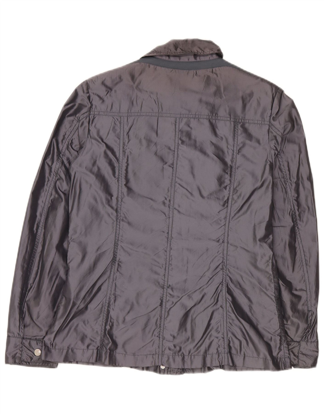 Geox Damen-Utility-Jacke in Übergröße, UK 10, Größe S, Marineblau, Polyamid