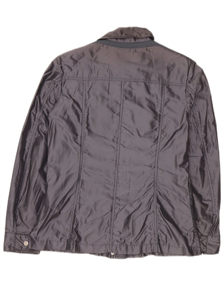 Geox Damen-Utility-Jacke in Übergröße, UK 10, Größe S, Marineblau, Polyamid