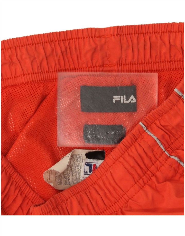 Fila Herren-Trainingshose, Größe S, Orange