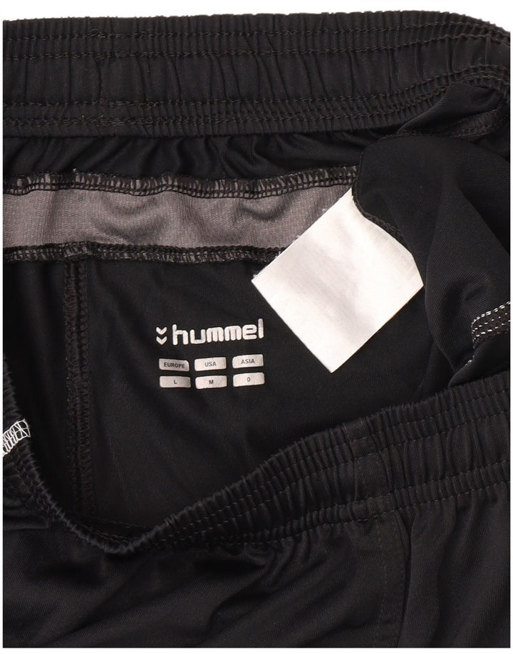 Hummel Herren Graphic Sport Shorts Mittelschwarzes Polyester