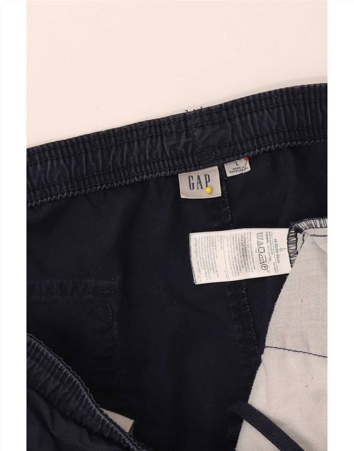 Gap Herren-Chinoshorts, Größe L, W36, Marineblau, Baumwolle