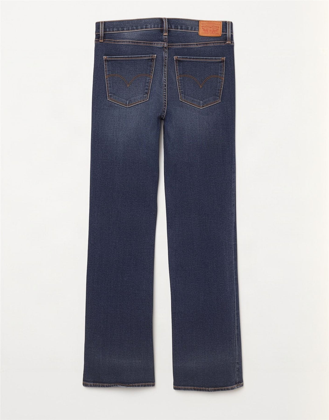 Levi's Damen 314 Shaping Straight Jeans W30 L31 Blaue Baumwolle