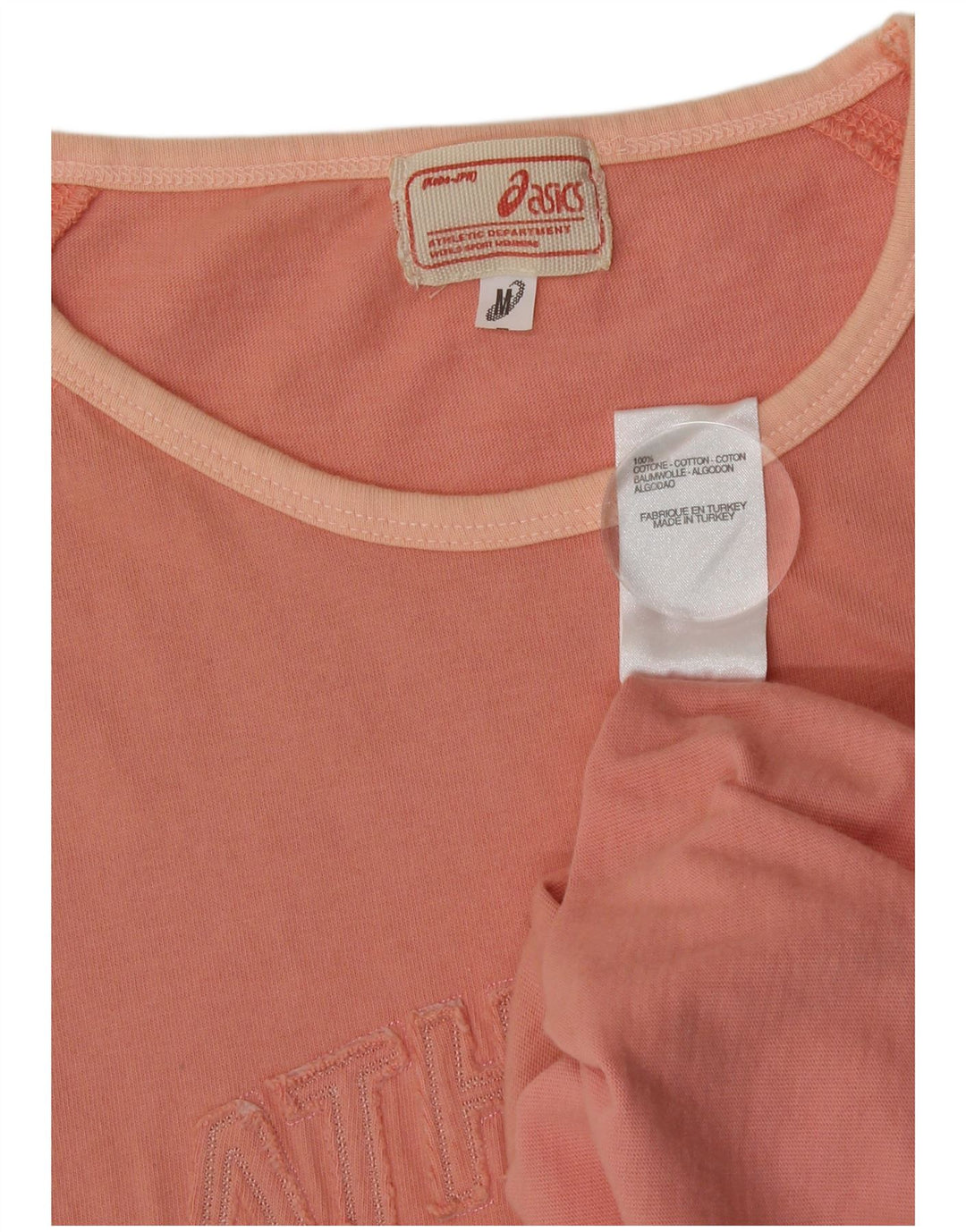 Asics Damen Graphic Vest Top UK 12 Mittelrosa Baumwolle