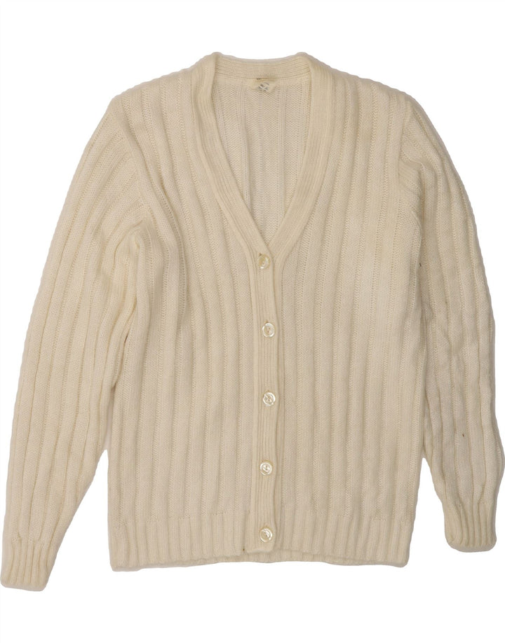 C&A Womens Cardigan Sweater EU 44 XL White Polyacrylic Vintage C&A and Second-Hand C&A from Messina Hembry 
