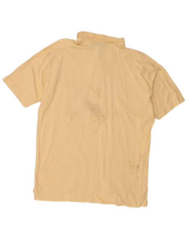 Paul & Shark Herren Poloshirt 2XL Gelb Baumwolle