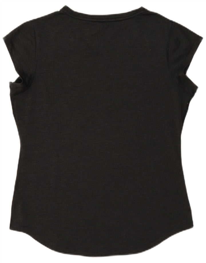 Puma Damen Graphic T-Shirt Top UK 12 Mittelgrau