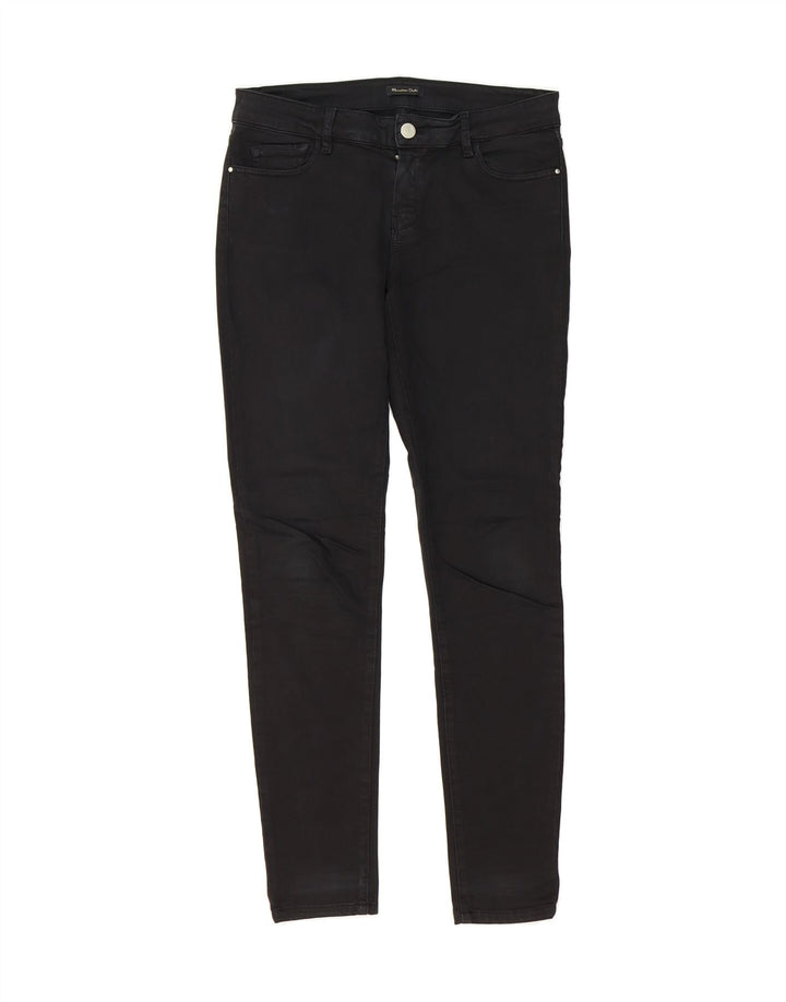 MASSIMO DUTTI Womens Skinny Jeans EU 38 Small W28 L30 Black Vintage Massimo Dutti and Second-Hand Massimo Dutti from Messina Hembry 