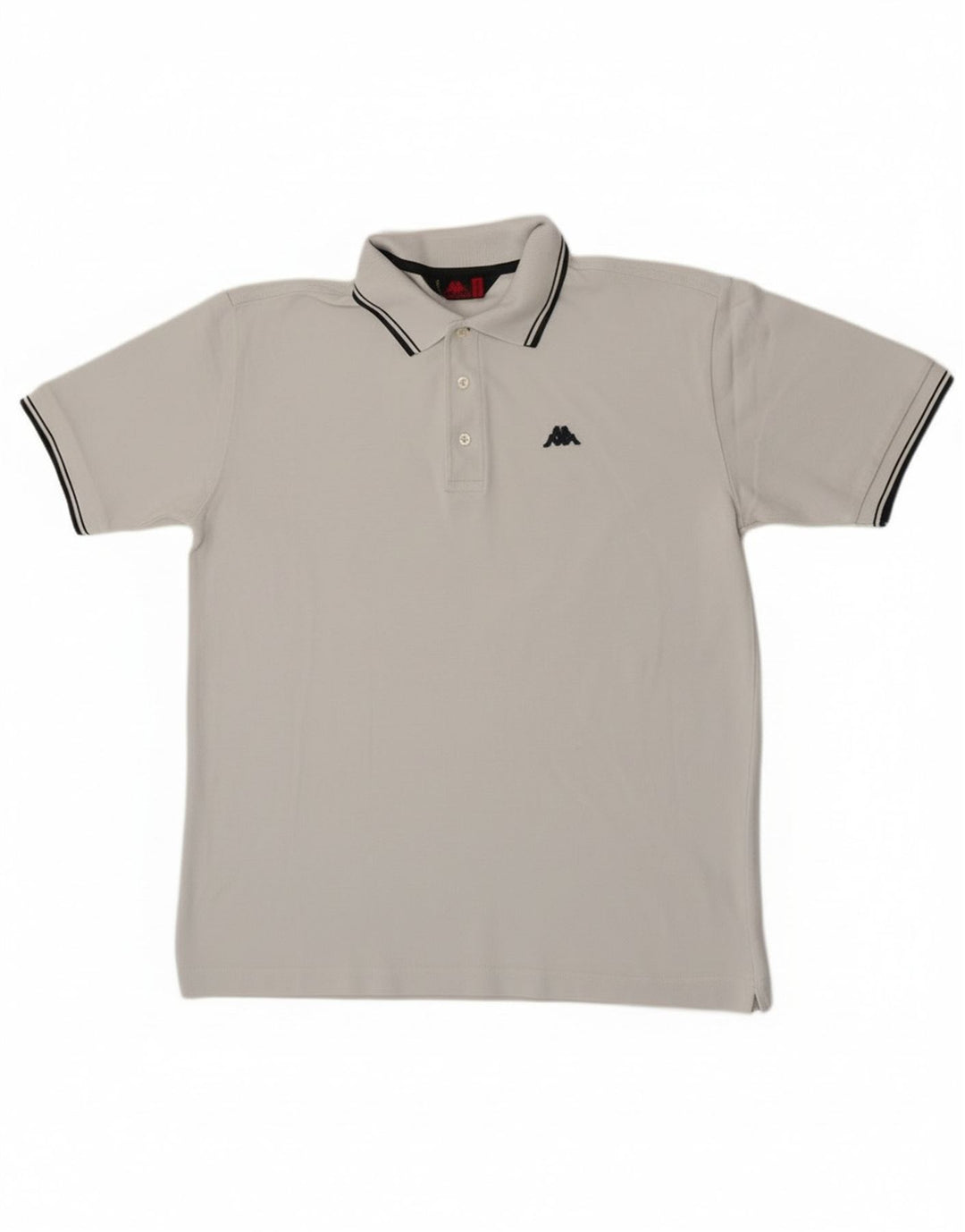Kappa Herren-Poloshirt aus mittelblauer Baumwolle
