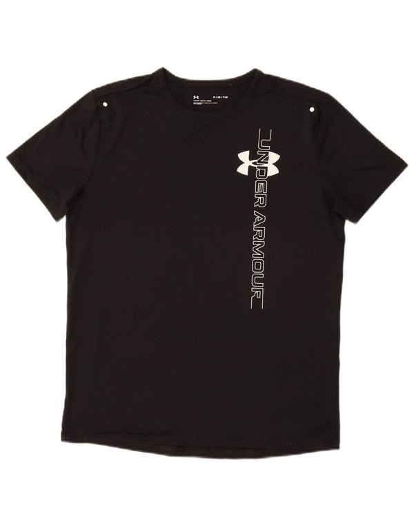 UNDER ARMOUR Jungen lockeres T-Shirt mit Grafik, 11–12 Jahre, Größe L, Schwarz