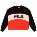 Fila Damen Grafik-Sweatshirt-Pullover UK 14 Medium Mehrfarbig