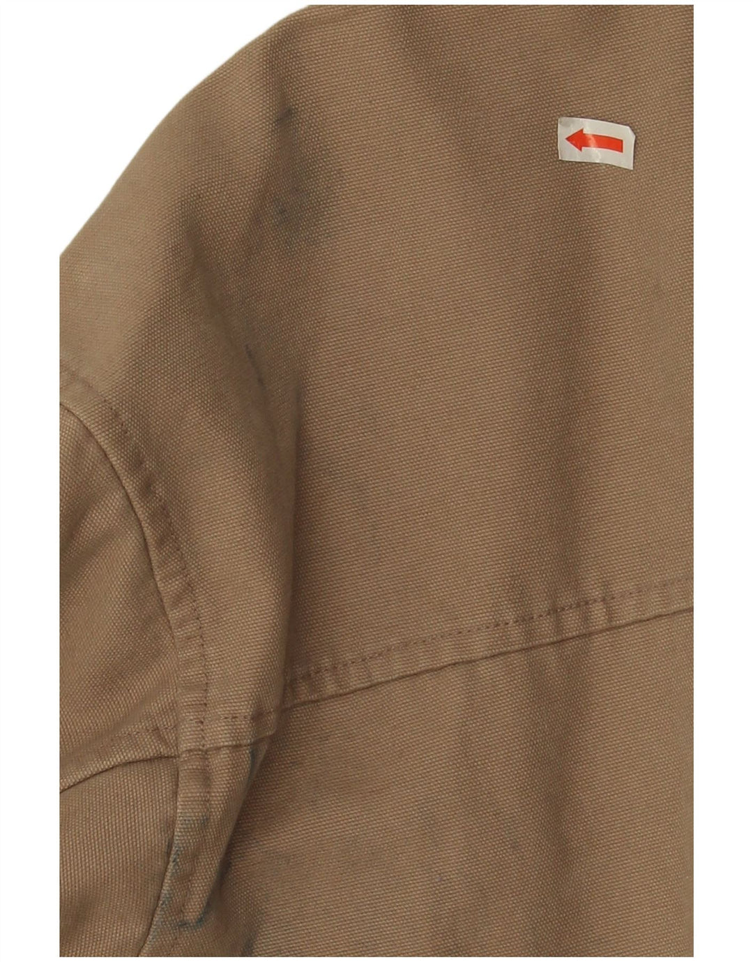 Tom Tompson Herren Bomberjacke UK 42 XL Beige Baumwolle