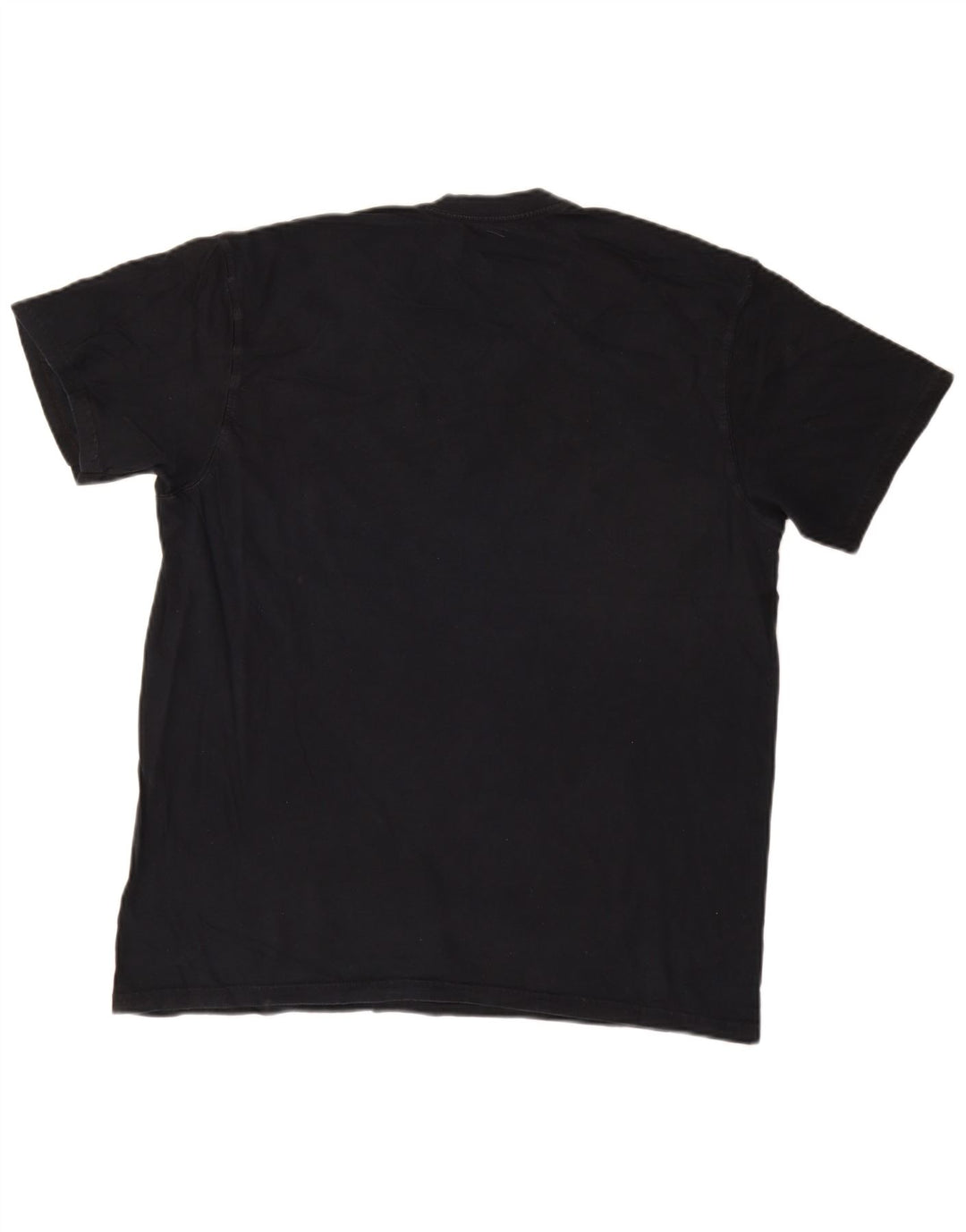 CALVIN KLEIN Herren T-Shirt Top Large Marineblau Baumwolle