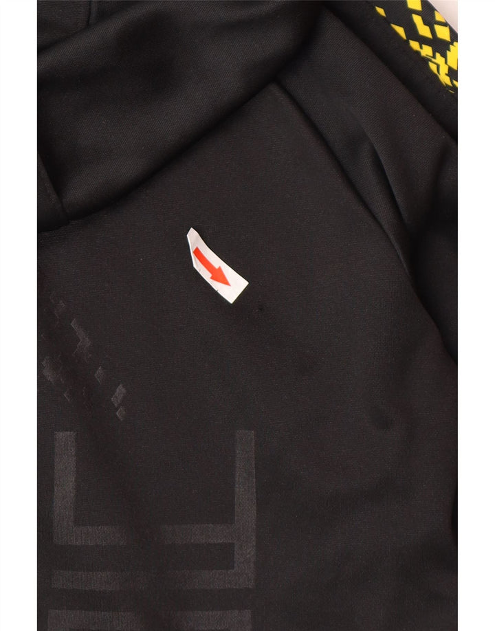 Nike Jungen Dri Fit Graphic Kapuzenpullover mit Reißverschluss, 10–11 Jahre, mittelschwarz