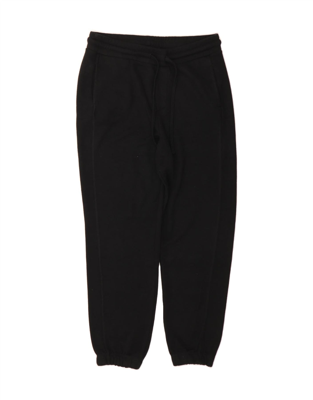 ZARA Womens Tracksuit Trousers Joggers UK 14 Large  Black Polyester Vintage Zara and Second-Hand Zara from Messina Hembry 