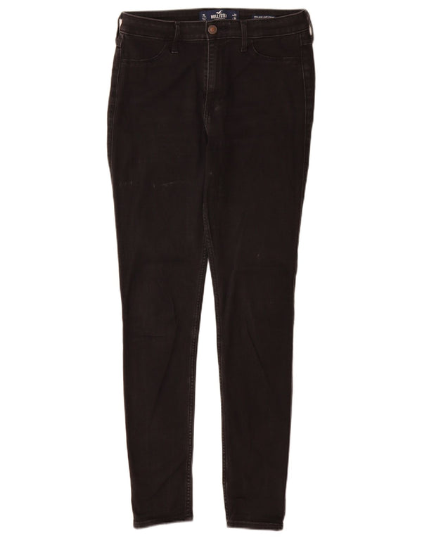 Hollister Damen High Rise Legging Skinny Jeans W28 L30 Schwarz Baumwolle