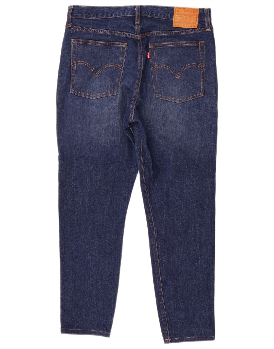 Levi's Damen Wedgie Cropped Jeans W30 L26 Blaue Baumwolle