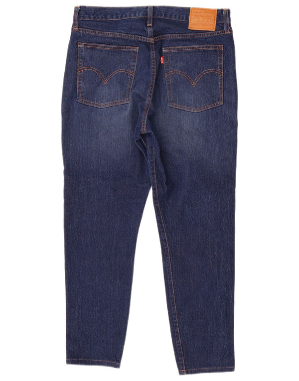 Levi's Damen Wedgie Cropped Jeans W30 L26 Blaue Baumwolle
