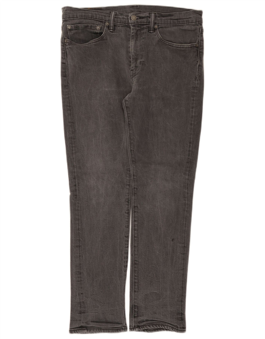 Levi's Herren Slim Jeans W34 L30 Graue Baumwolle