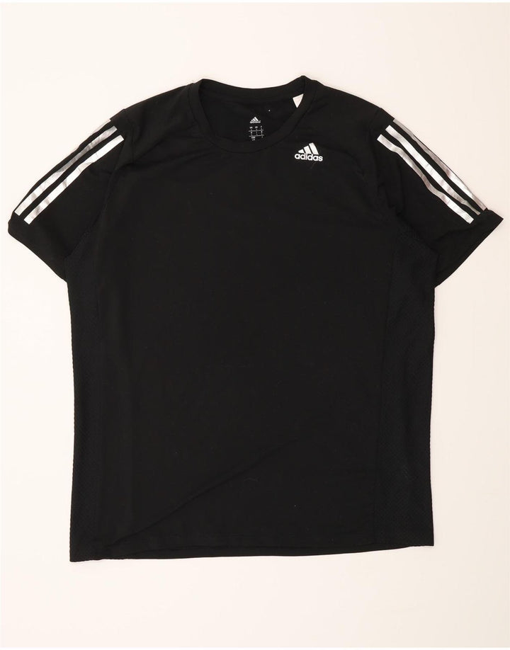 Adidas Herren Climacool T-Shirt Top Large Schwarz