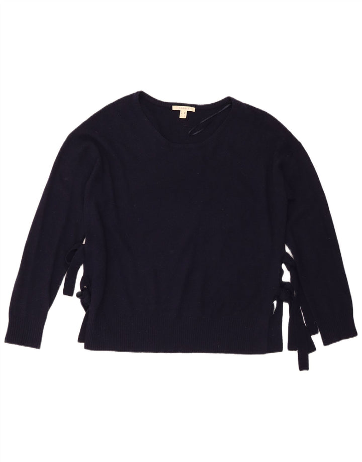 Esprit Damen-Pullover mit U-Boot-Ausschnitt, Gr. 14, mittleres Marineblau