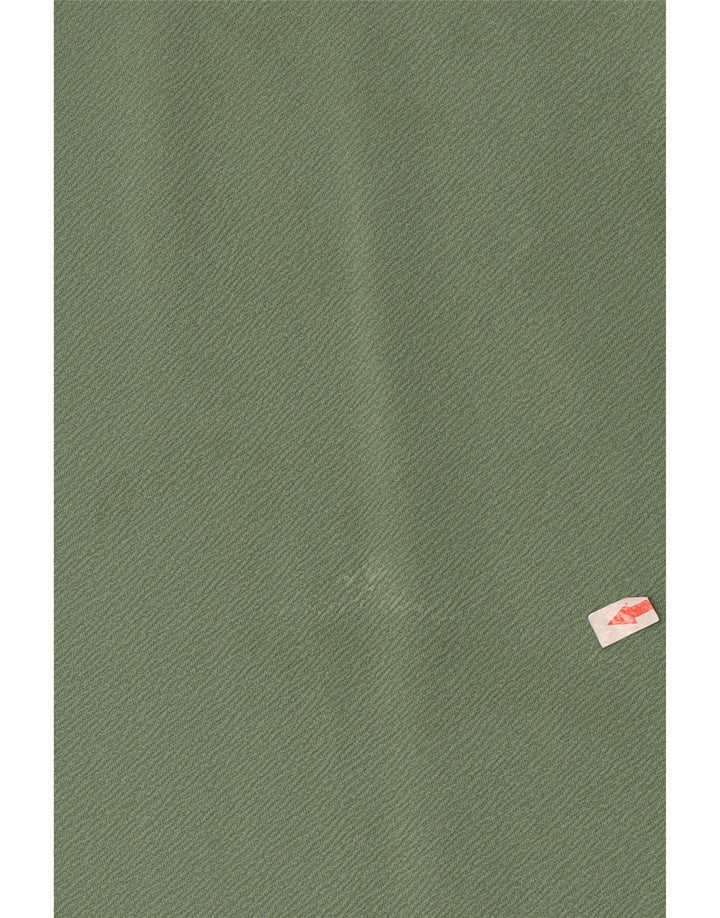 Zara Damen-Etuikleid mit 3/4-Ärmeln, übergroß, Gr. 10, Größe S, Grün