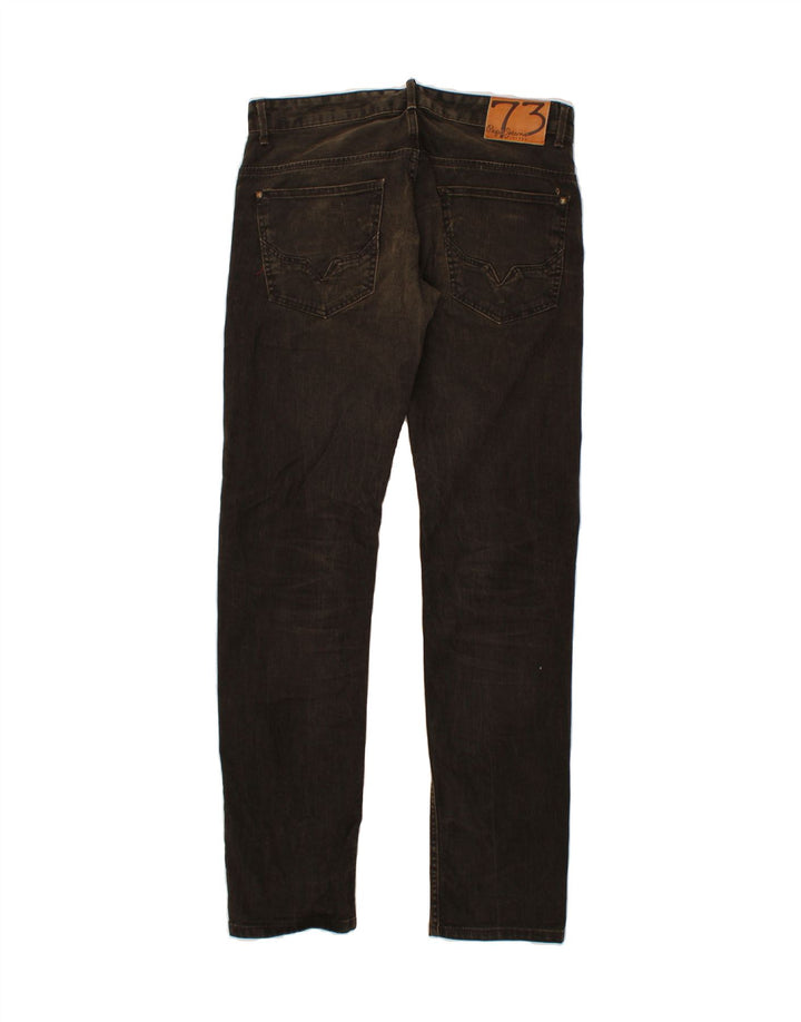 PEPE JEANS Womens Slim Jeans W32 L34 Black Cotton Vintage PEPE Jeans and Second-Hand PEPE Jeans from Messina Hembry 