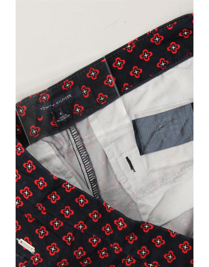 TOMMY HILFIGER Womens Capri Trousers US 6 Medium W31 L22 Navy Blue Vintage Tommy Hilfiger and Second-Hand Tommy Hilfiger from Messina Hembry 