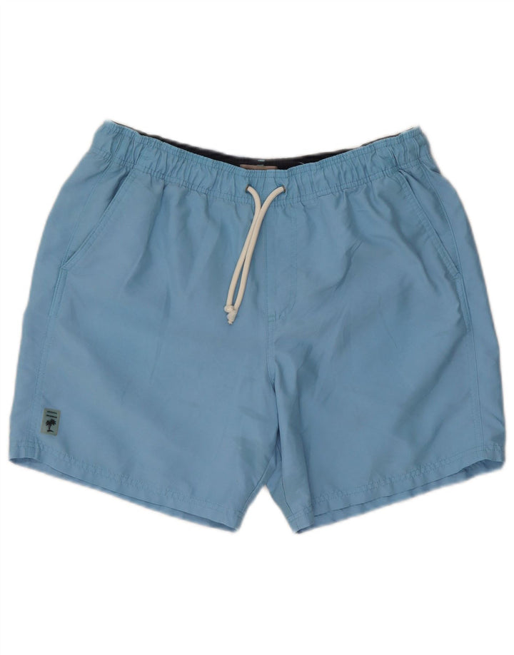 Marks & Spencer Herren-Badeshorts aus mittelblauem Polyester