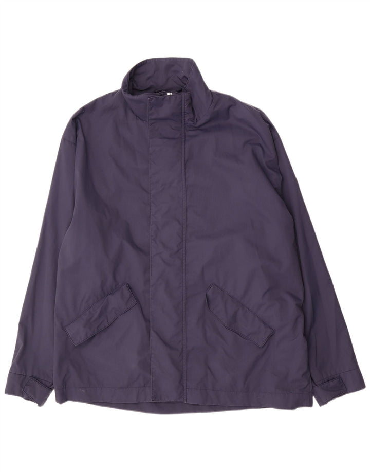 Sergio Tacchini Herren-Utility-Jacke UK 44 2XL Marineblaues Nylon