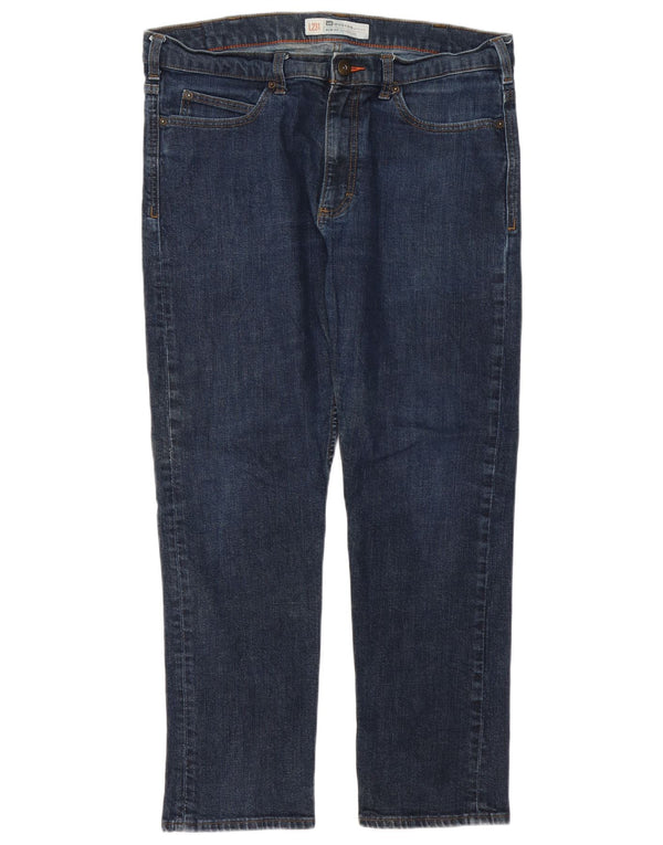 Lee Herren Tapered Slim Jeans W36 L28 Blau