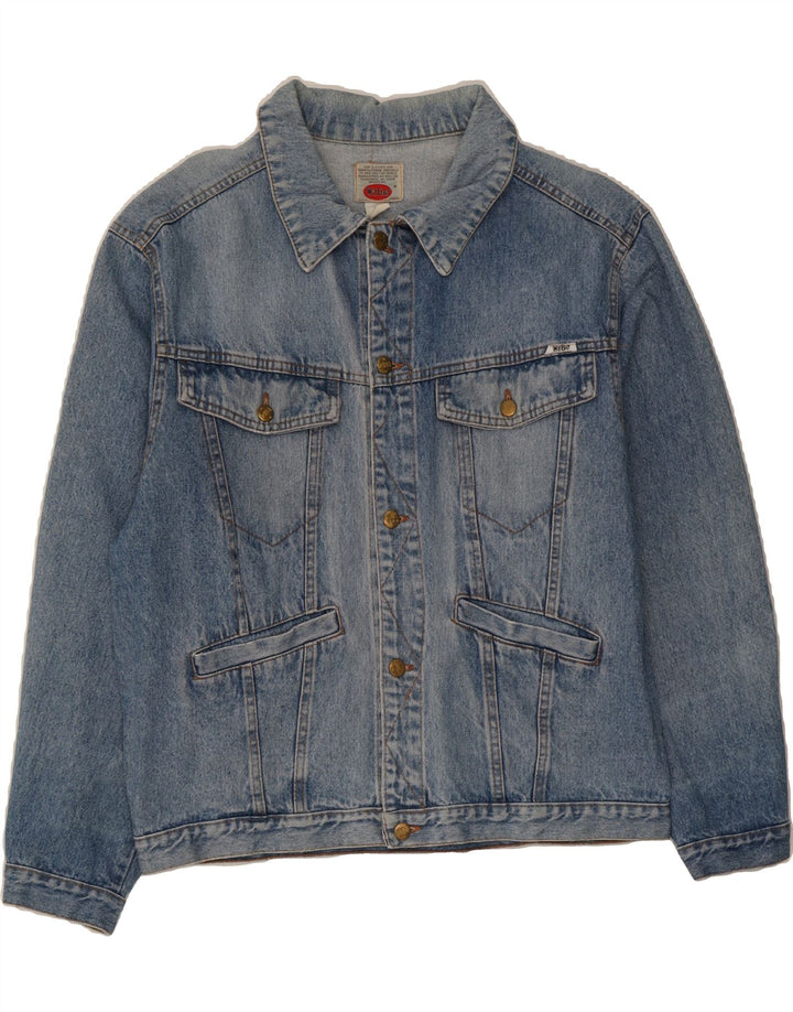 WITBOY Mens Denim Jacket UK 42 XL Blue Cotton Vintage WITBOY and Second-Hand WITBOY from Messina Hembry 