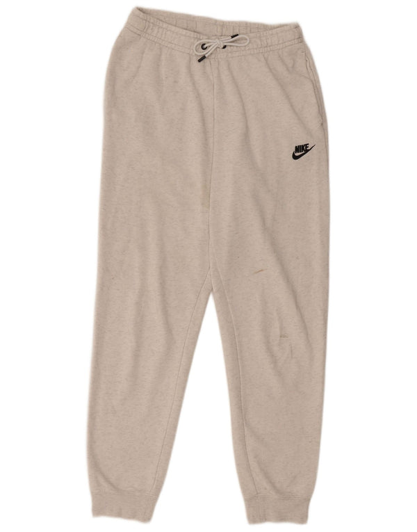 Nike Damen-Trainingshose, Jogginghose, UK 10, Größe S, grau gefleckte Baumwolle