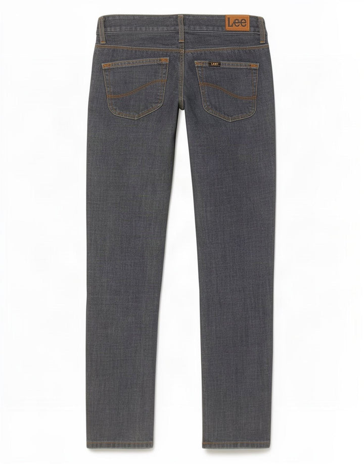 Lee Damen Norma Slim Jeans W27 L27 Blaue Baumwolle