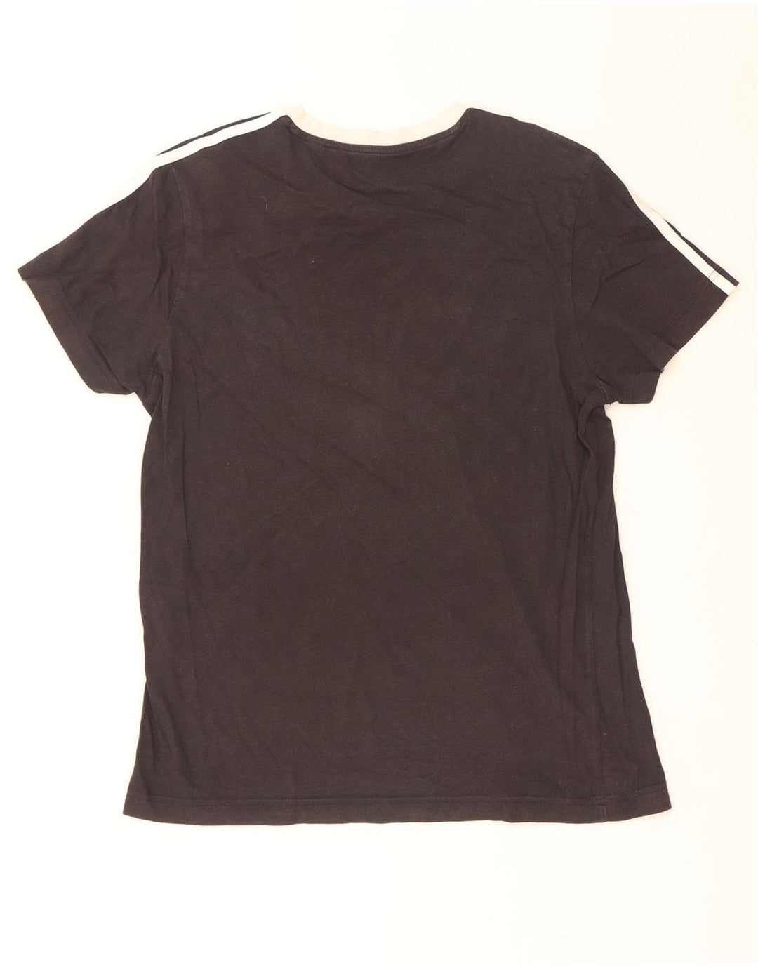 Adidas Damen T-Shirt Top UK 8/10 Small Schwarz