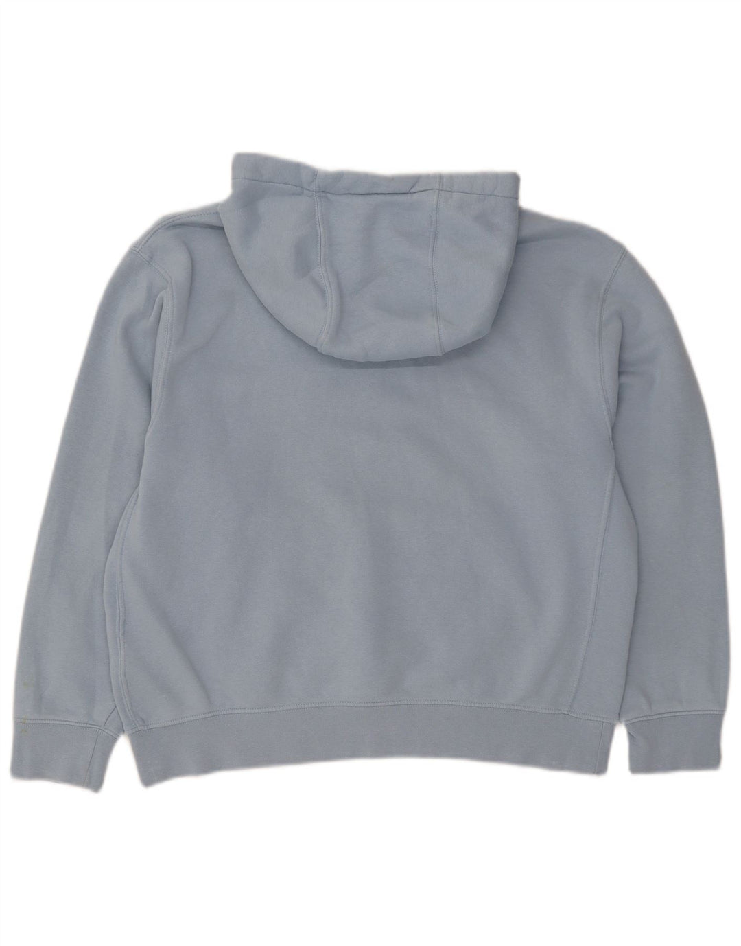 Nike Damen-Kapuzenpullover in Übergröße, Größe UK 12, mittelblaue Baumwolle