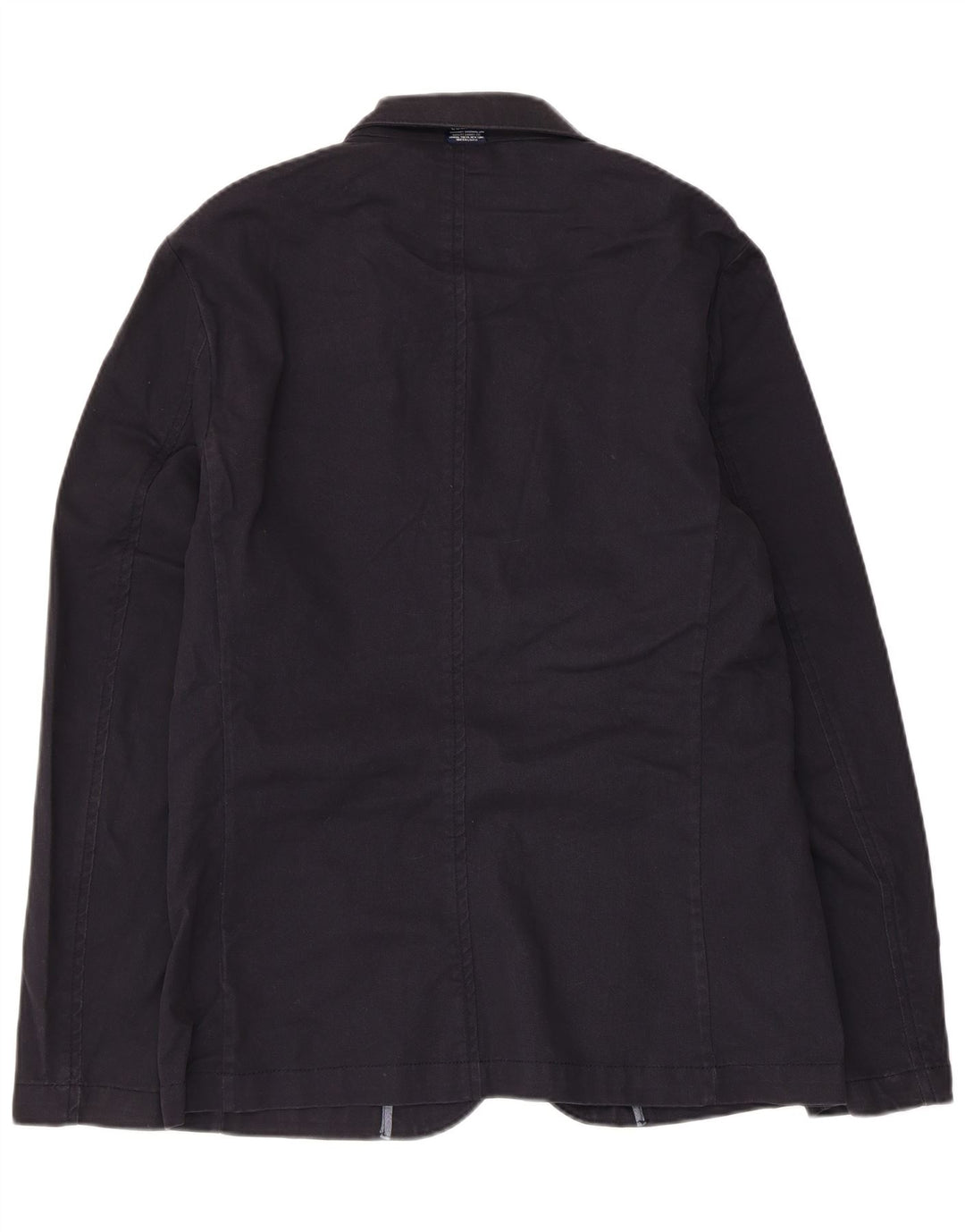 Superdry Herren-Blazer mit 2 Knöpfen, UK 40, Größe L, Marineblau, Baumwolle