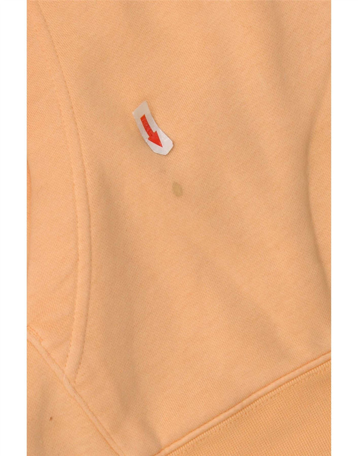 Nike Herren Kapuzenpullover aus mitteloranger Baumwolle