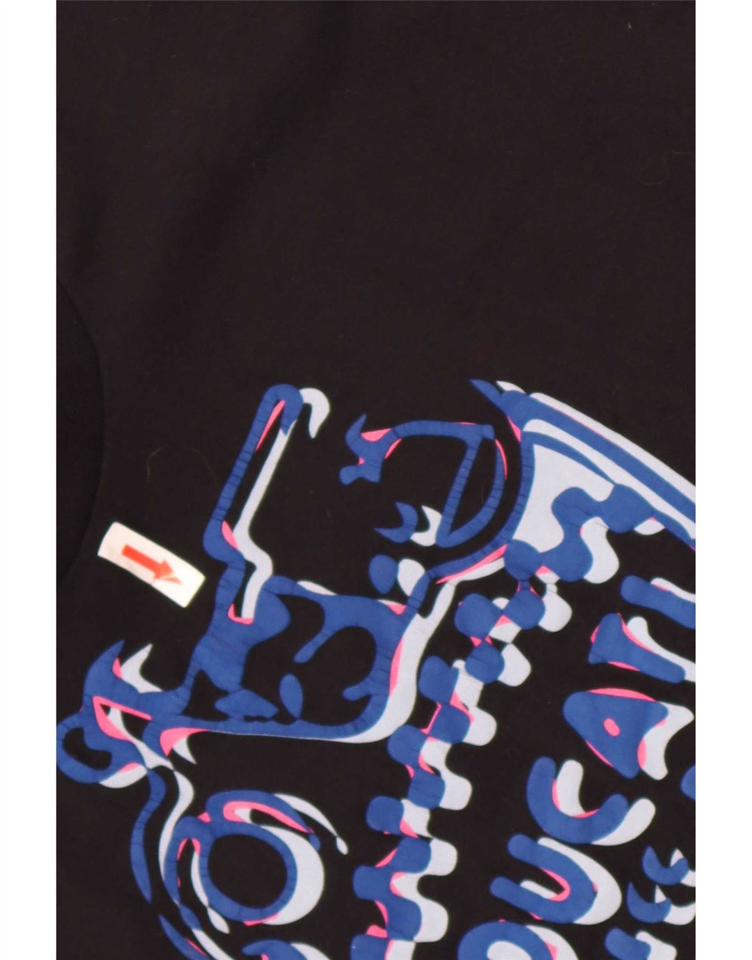 Ducati Grafik-T-Shirt für Damen, UK 12, mittelschwarz, Baumwolle