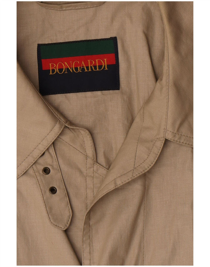 Bongardi Herren Trenchcoat UK 38 Medium Beige