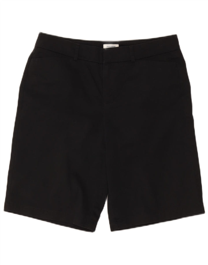 Dockers Herren Ideal Fit Casual Shorts W32 Mittelschwarze Baumwolle