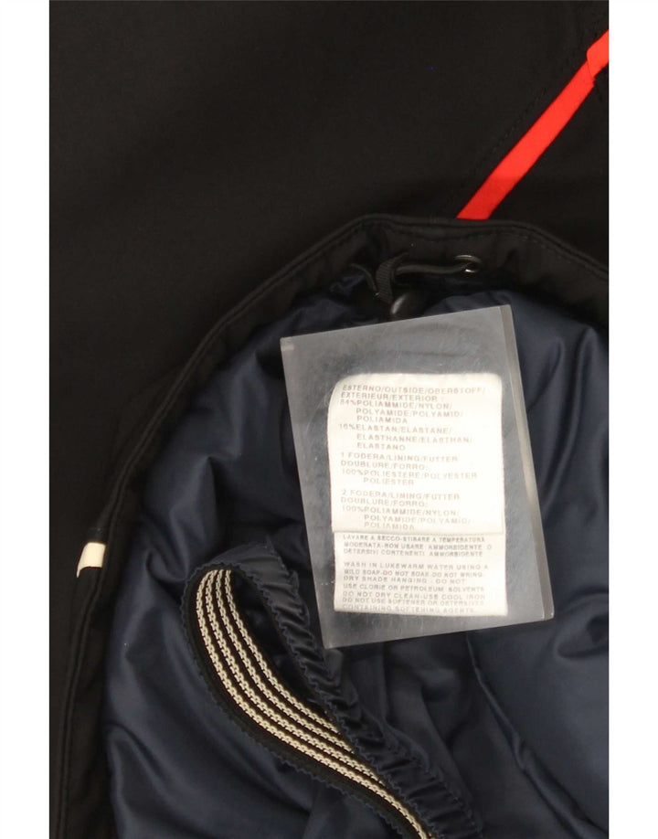 On the Edge Damen-Skijacke mit Kapuze IT 44 Medium Black Colourblock