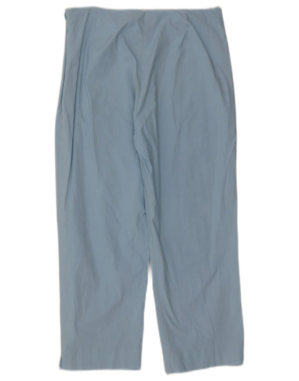 Gap Damen Caprihose US 8 Medium W27 L23 Blaue Baumwolle