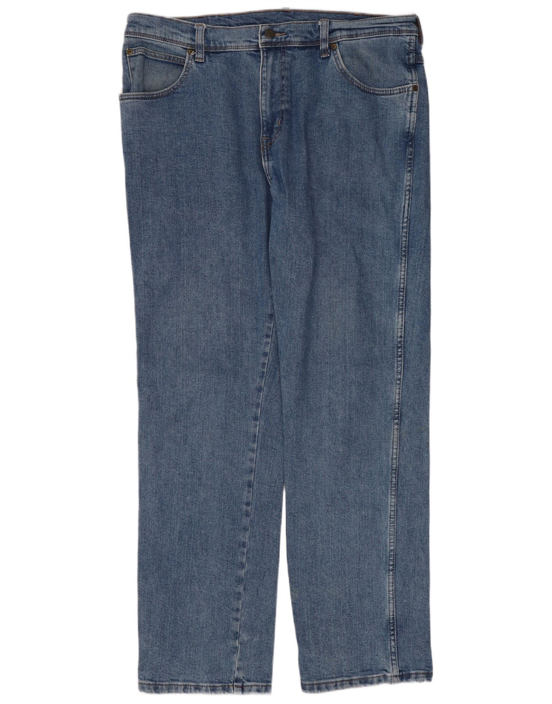 Wrangler Herren-Jeans mit normaler Passform, gerade Passform, W36, L32, blaue Baumwolle