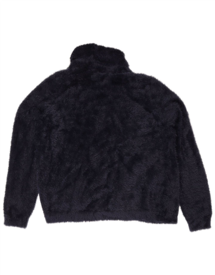 Marks & Spencer Damen Strickjacke UK 18 XL Marineblau Polyamid