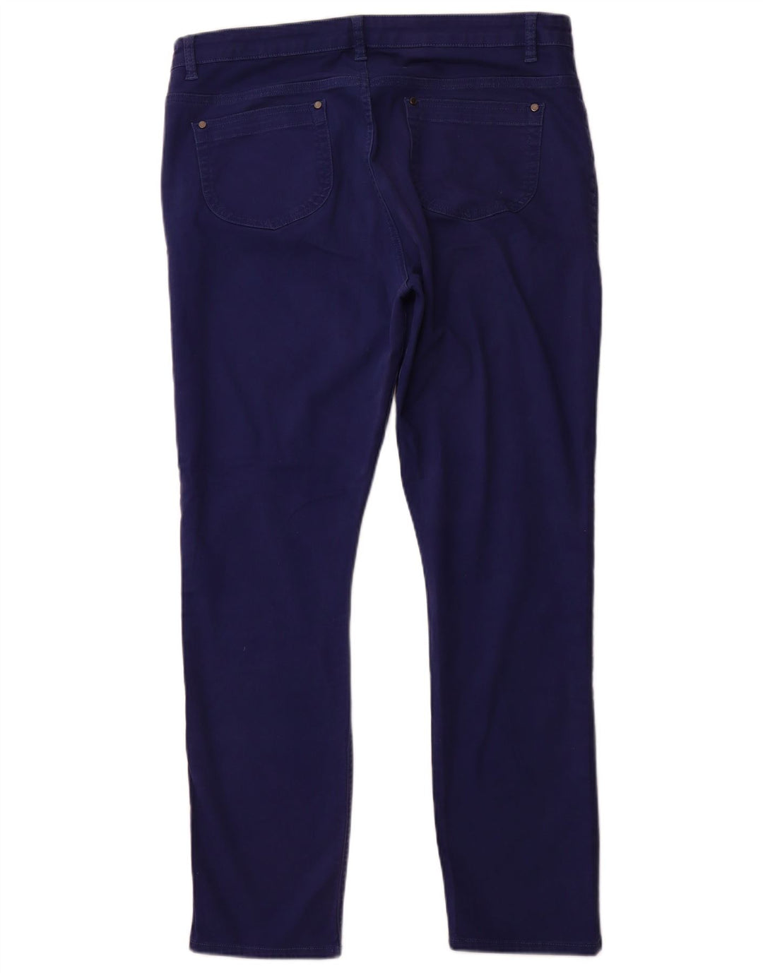 JAEGER Damen High Waist Slim Jeans UK 16 Large W36 L31 Blaue Baumwolle