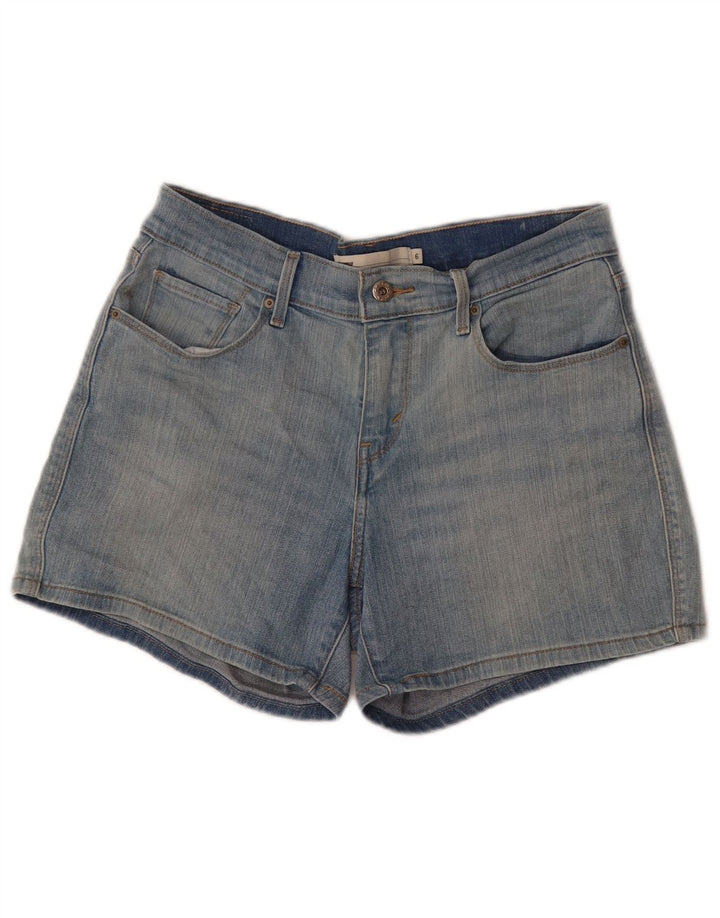 Levi's Damen Jeansshorts US 6 Medium W28 Blaue Baumwolle